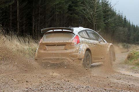 Fiesta R5 bei Malcolm-Wilson-Rally