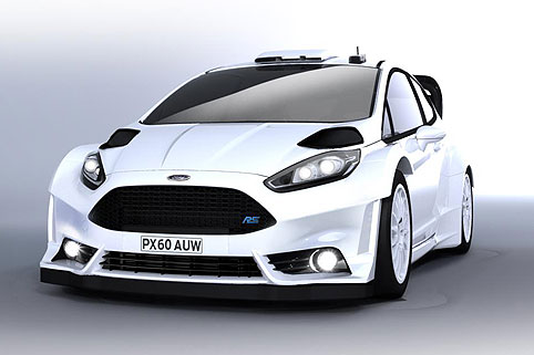 Fiesta WRC mit neuer Optik