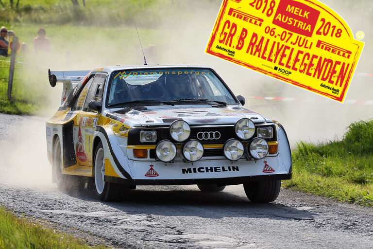 Gruppe B Rallyelegenden in den Startlöchern