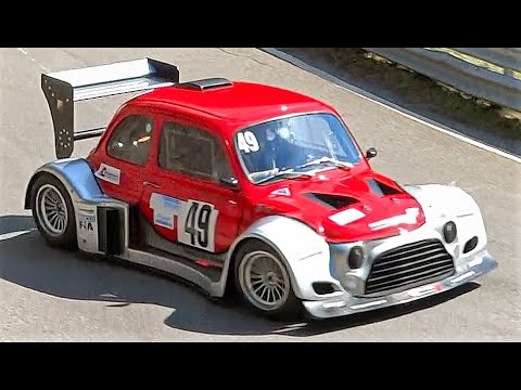 VIDEO: 11.000 U/min im Puch TR4 / FIAT 500