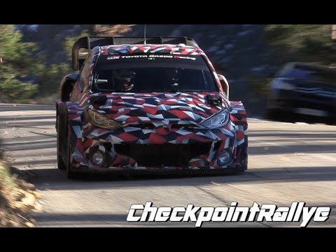 VIDEO: Kalle Rovanperä Test – Toyota Yaris Rally1
