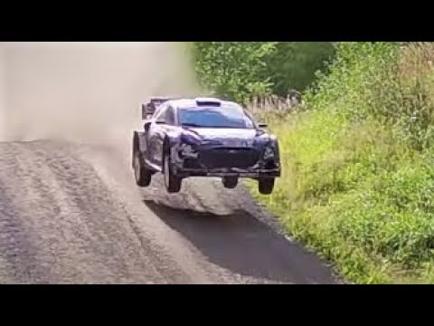 VIDEO: Ford Puma Rally1 Test auf Ouninpohja