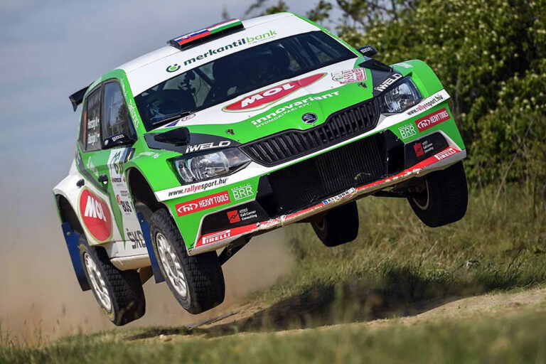 Herczig auch auf Schotter vorn