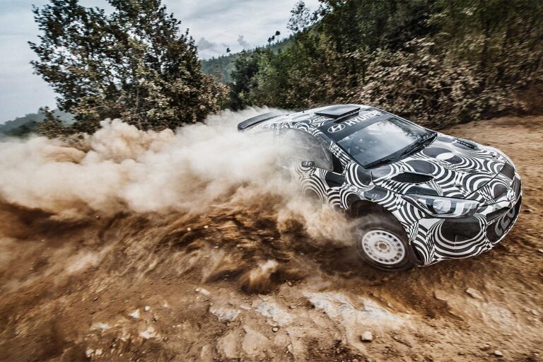 Schotterpremiere für Hyundai