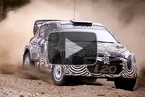 VIDEO: Hyundai WRC Testfahrten