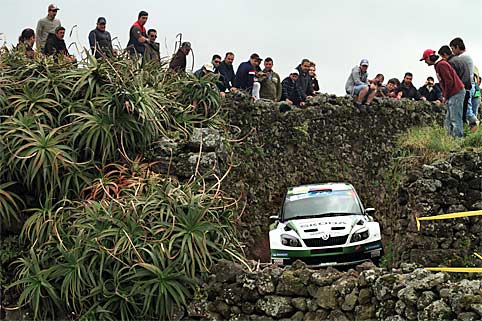 Kopecky gewinnt Azoren-Rallye