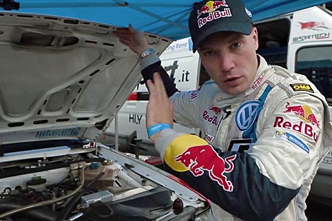 Latvala von Technik eingebremst