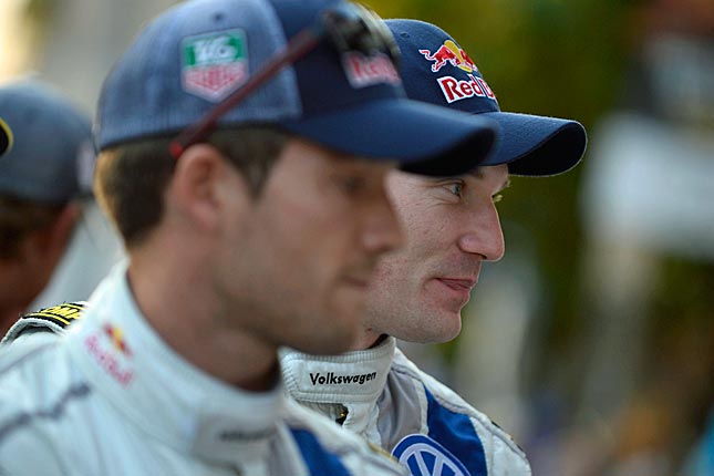 Latvala mit Mentalcoach gegen Ogier