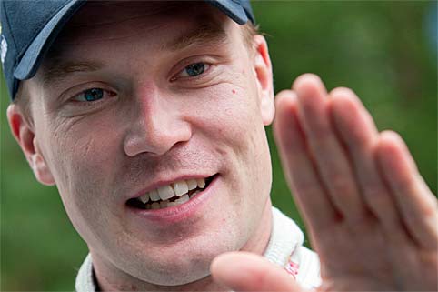Latvala im Shakedown vorn