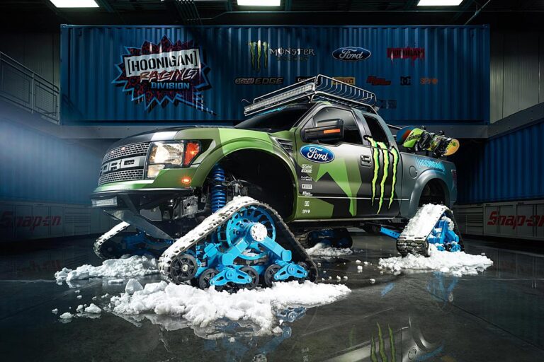 Block präsentiert ‚Schweden-Vorausauto‘