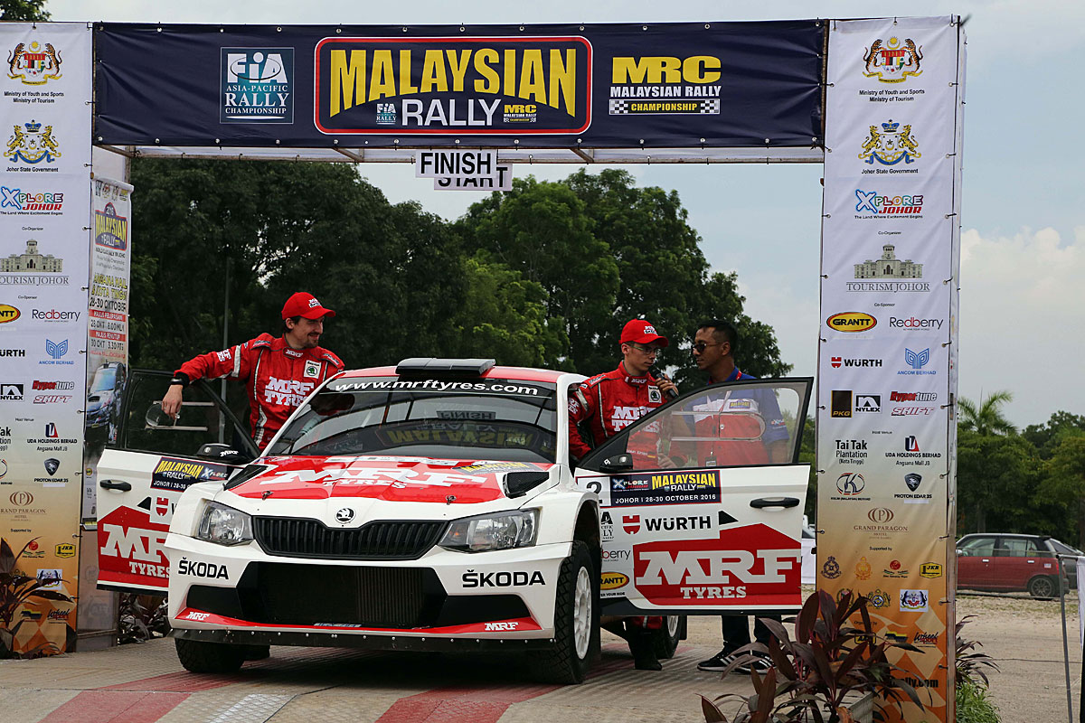 Rallye Malaysia: Kreim wird APRC-Vize-Champion