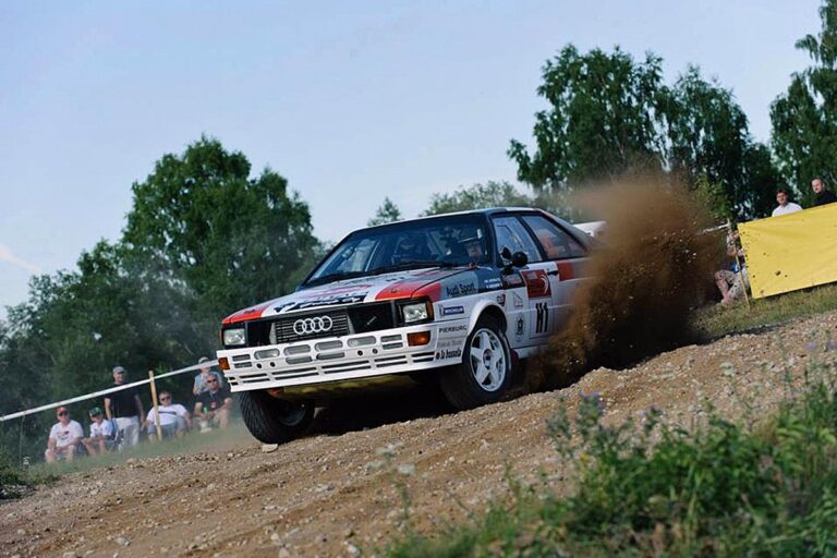 Latvala siegt im Audi Quattro