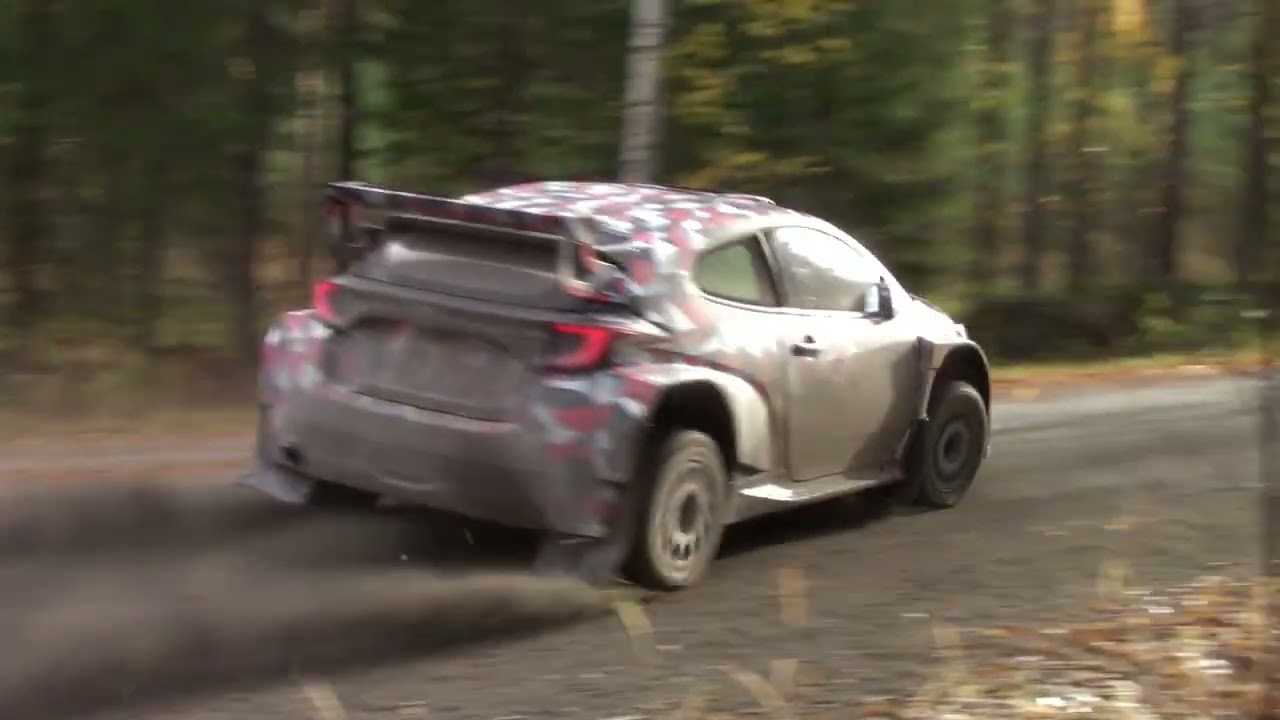 VIDEO: Test Toyota Yaris Rally2