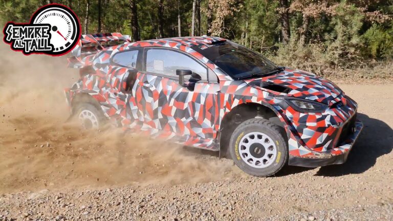 VIDEO: Schotter-Test Toyota Yaris Rally1 Hybrid