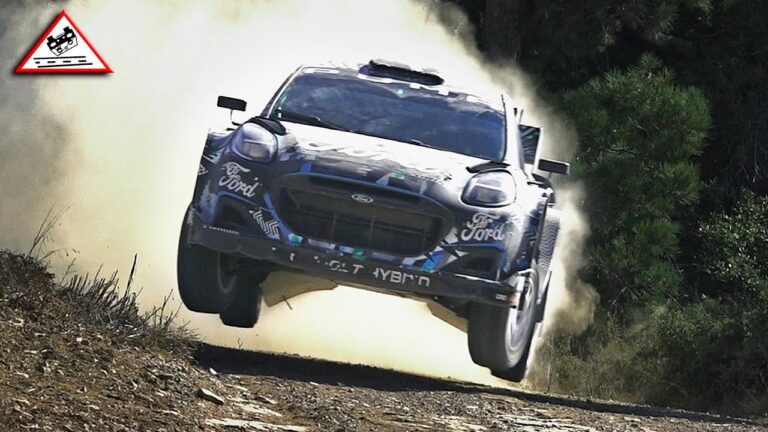 VIDEO: Ford Puma Rally1 Test auf Schotter