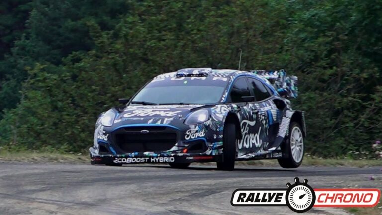 VIDEO: Test Ford Puma Rally1 Hybrid