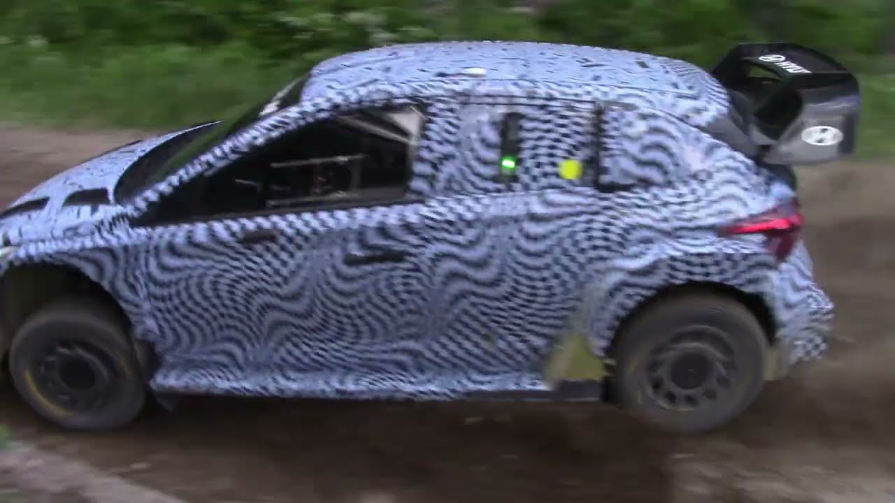VIDEO: Ott Tänak testet Hyundai Rally1 Hybrid