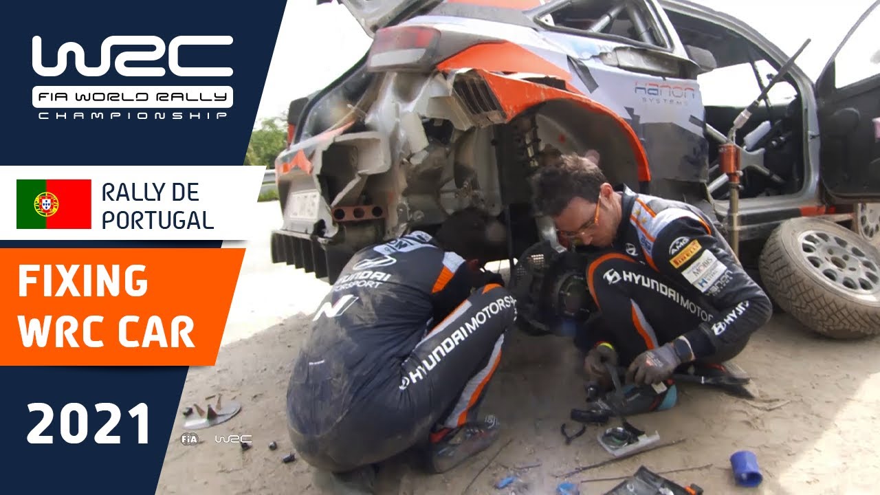 VIDEO: Reparaturstopp von Thierry Neuville