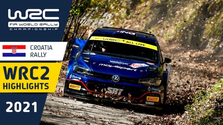 VIDEO: Rallye Kroatien – 1. Etappe – WRC2 & WRC3