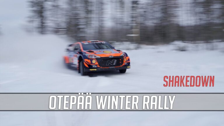 VIDEO: Otepää Winter Rally Shakedown Hyundai