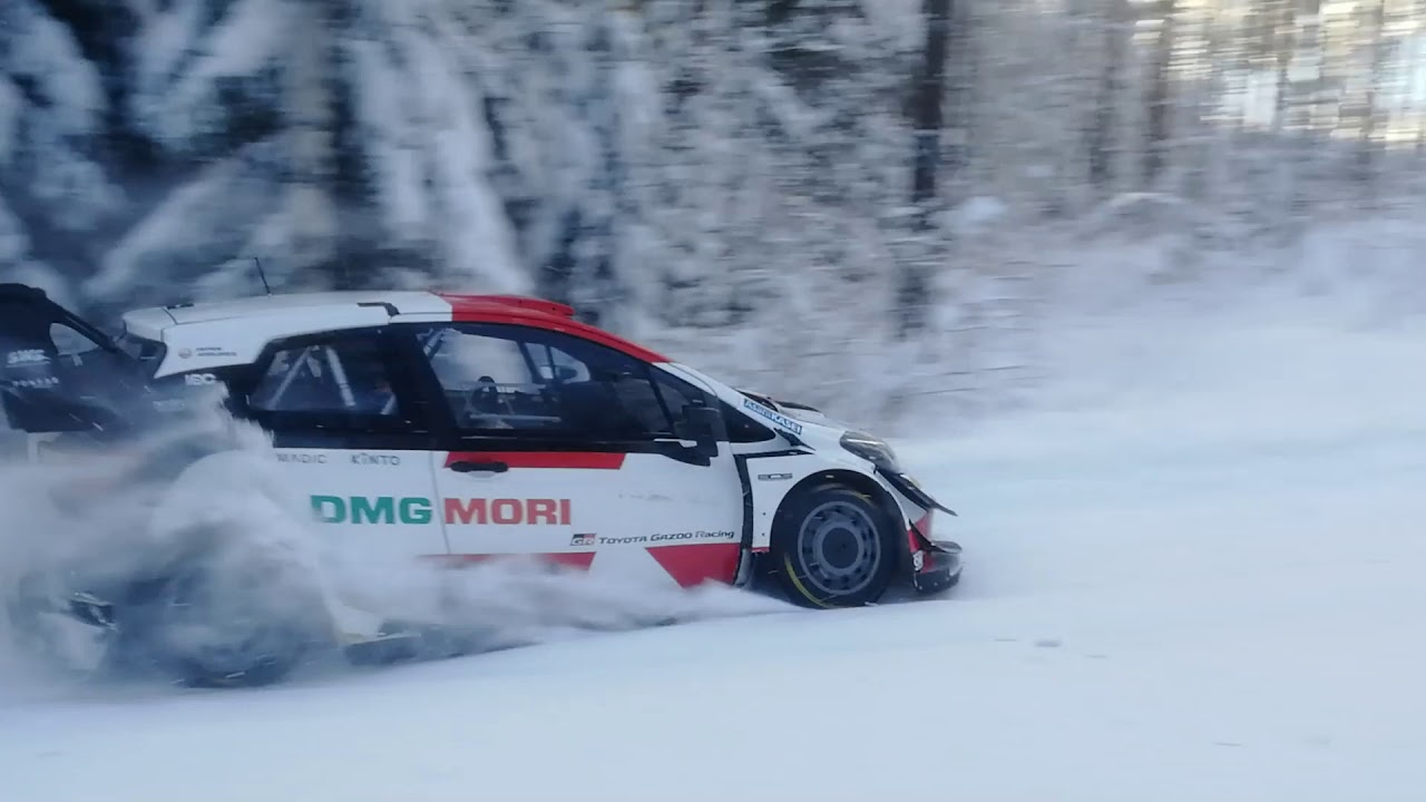 VIDEO: Sebastien Ogier Test Arctic Rallye Finnland