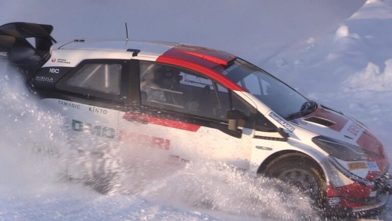 VIDEO: Toyota Tests Arctic Rallye Finnland