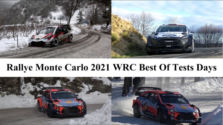 VIDEO: Best of Tests Rallye Monte Carlo