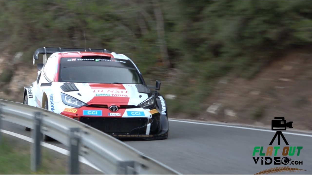 VIDEO: Kalle Rovanperä Test Rallye Spanien