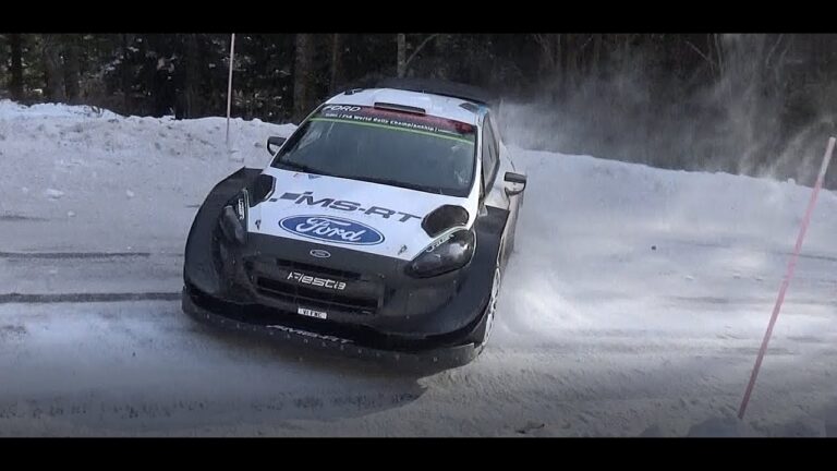 VIDEO: M-Sport Testfahrten Rallye Monte Carlo