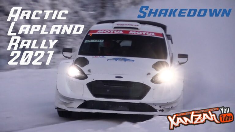 VIDEO: Arctic-Rallye Shakedown