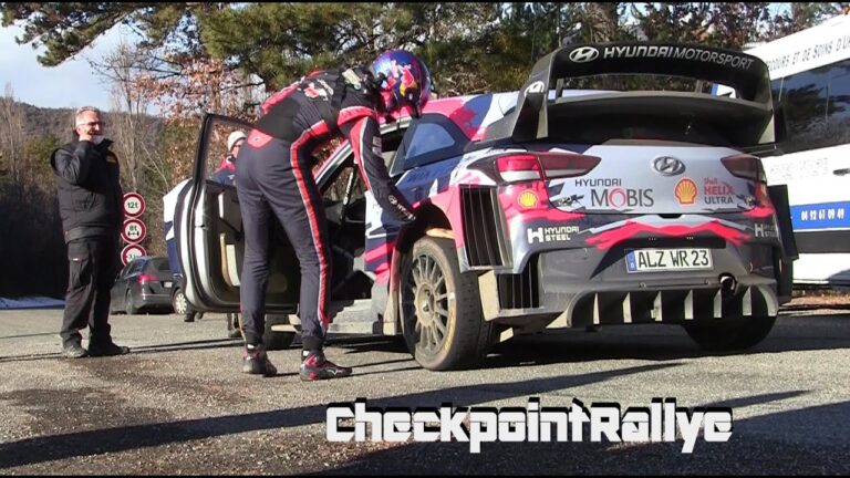 VIDEO: Thierry Neuville – Test Rallye Monte Carlo