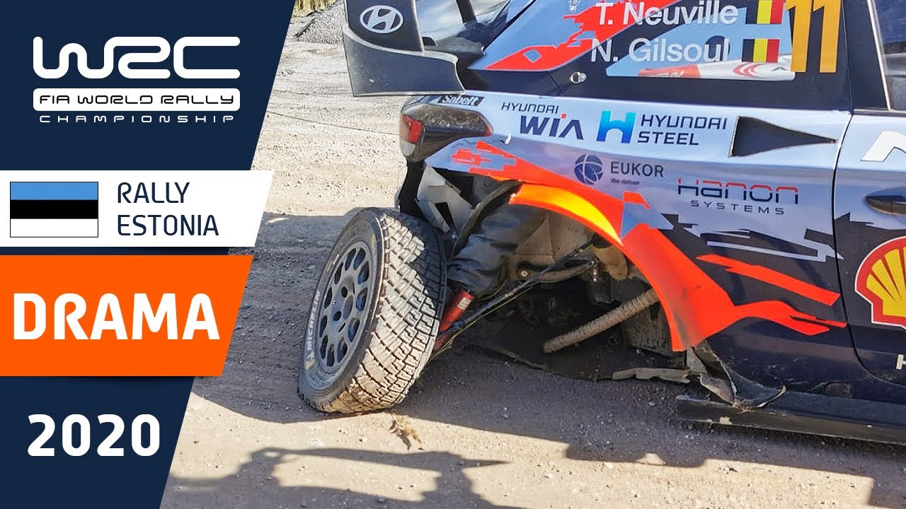VIDEO: Drama für Thierry Neuville