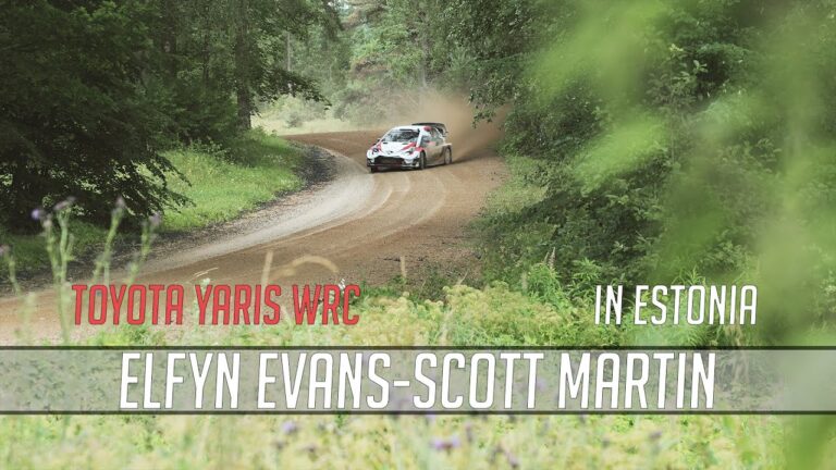 VIDEO: Elfyn Evans Test Rallye Estland