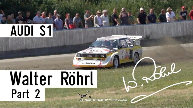 VIDEO: Walter Röhrl im Audi S1 in Plattling