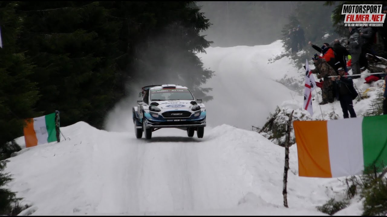 VIDEO: Rallye Schweden flat out