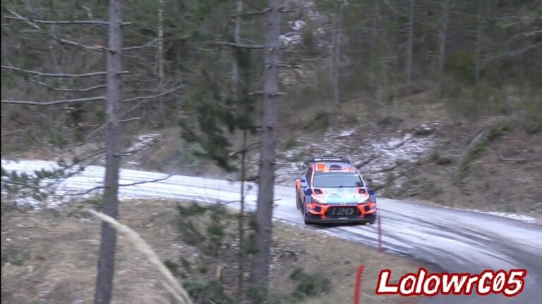 VIDEO: Ott Tänak (Hyundai) Test Rallye Monte Carlo