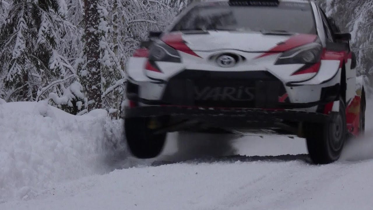 VIDEO: Elfyn Evans (Toyota Yaris WRC) Winter-Test