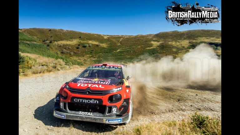 VIDEO: Sebastien Ogier Test Wales Rally GB