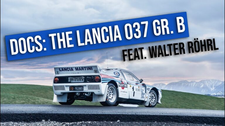 VIDEO: Walter Röhrl im Lancia 037 #305