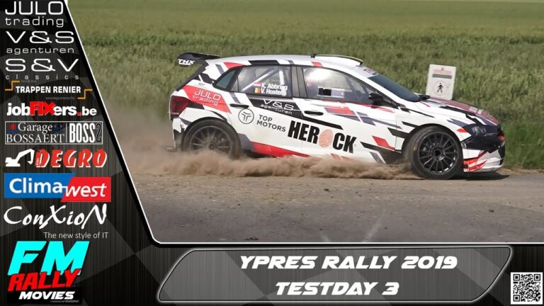 VIDEO: Ypern-Rallye Test