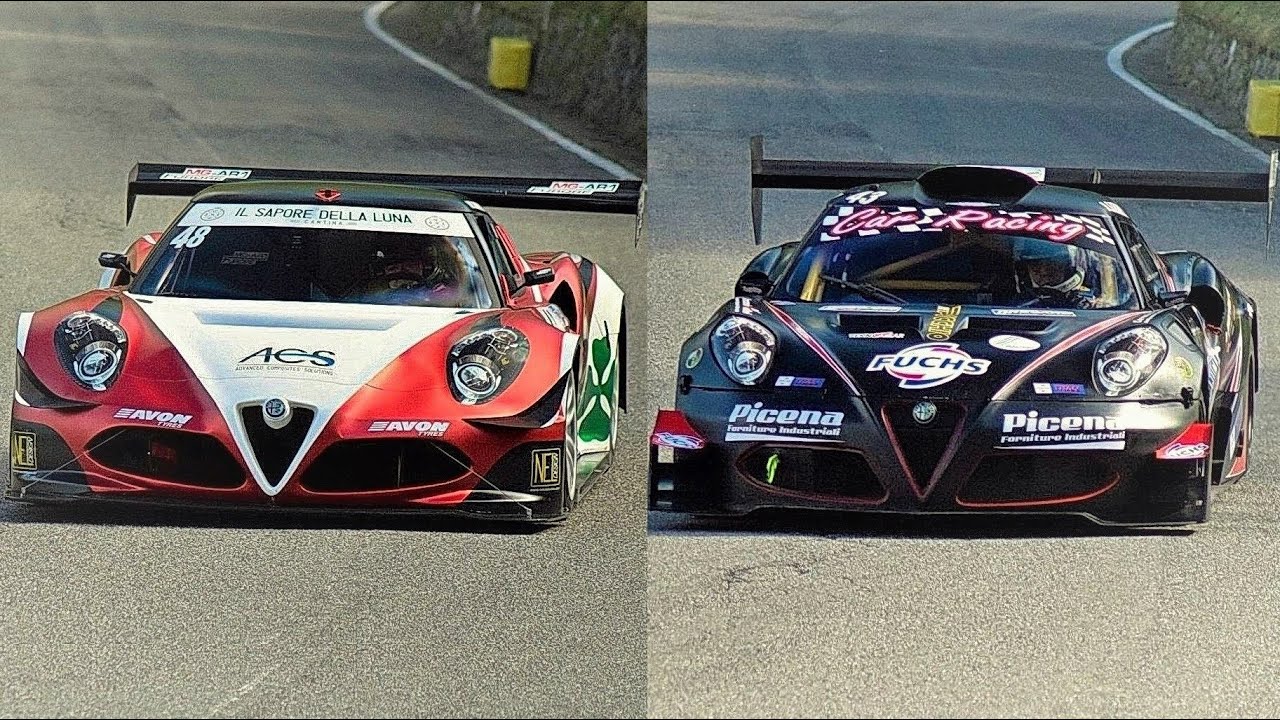 VIDEO: Alfa Romeo 4C HillClimb Battle