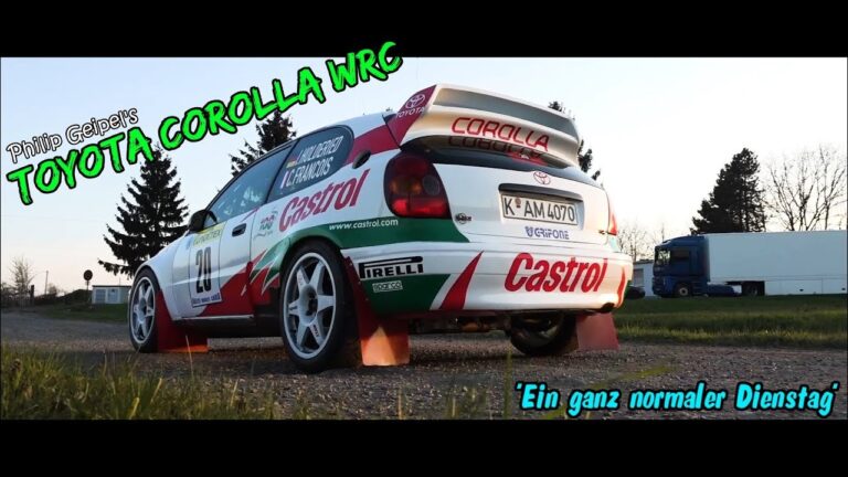 VIDEO: Rollout Toyota Corolla WRC