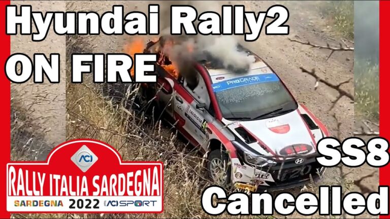 VIDEO: Rallye Sardinien Feuer