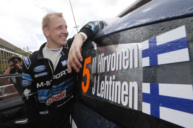 Meilenstein für Hirvonen und Lehtinen