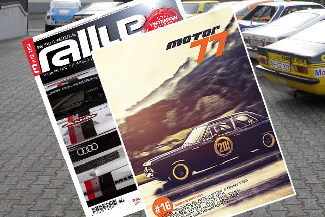 ‚Motor77‘ beschleunigt ‚rallye – Das Magazin‘