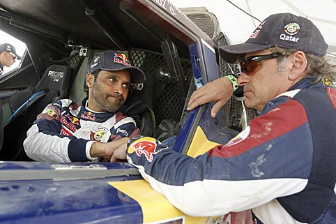 Al-Attiyah holt gewaltig auf