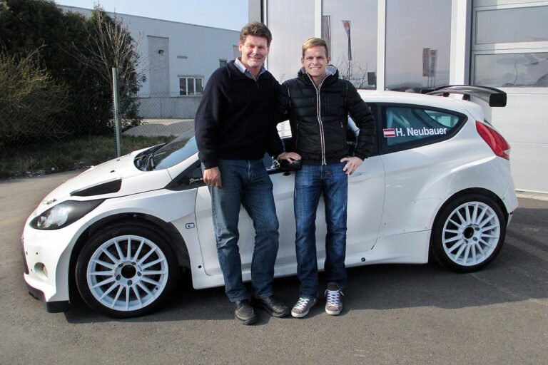 Neubauer im Ford Fiesta S2000