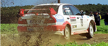 Dark Liebehenschel: 3-Städte-Rallye im Mitsubishi Evo V