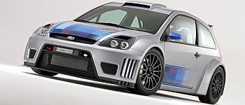 Ford RallyeConcept bereit