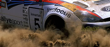 Über Schotter und Stein mit WRC Arcade auf PS one